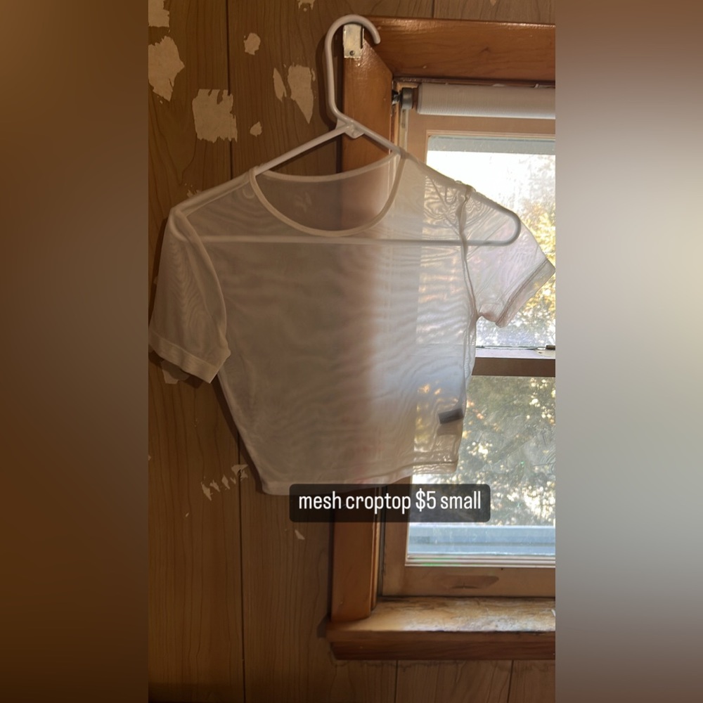Mesh Crop top